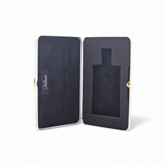 Kilian The Dawn Coffret Hard Case Metal Snake Clutch in White - New - Picture 4 of 6